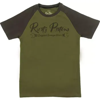 Pánské tričko Tričko Rusty Pistons RPTSM86 Merril khaki/brown triko vel. 3XL
