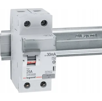 vypínač Proudový chránič Legrand 230 V IP20 25 A