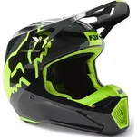 Motokrosová helma Fox V1 Xpozr Helmet Dot/Ece Black/Grey vel. S