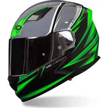 Helma na motorku Helma na moto XRC Merchi R black/green/grey vel. XL