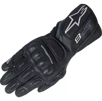 Moto rukavice Rukavice na motorku Alpinestars Stella SP-8 black/dark gray vel. L