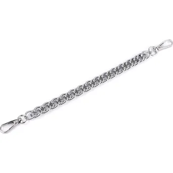 Kabelka Řetízek/ucho na kabelku s karabinami 25 cm stříbrný (Řetízek/ucho s karabinami stříbrný)