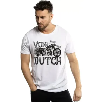 Von Dutch Logo 3 white vel. 2XL