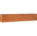 Zahradní vyvýšený záhon rezavý 240 x 40…