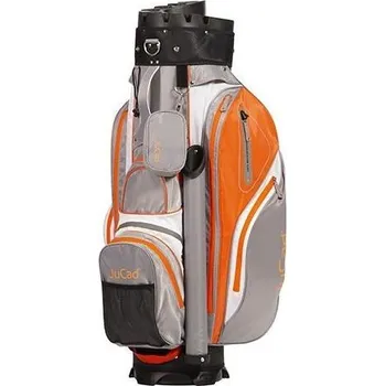 Golfový bag JuCad Manager Waterstop cart bag, šedo/oranžový