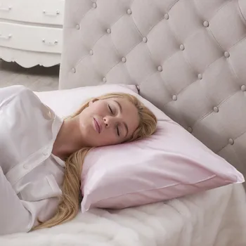 Povlak na polštářek Hedvábný povlak na polštář růžový různé rozměry 19 momme Rozměr: 40x40cm