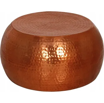 Konferenční stolek Konferenční stolek VidaXL kulatý 55 x 55 x 28 cm zlatý