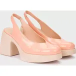 WONDERS dámské lodičky bez paty meruňkové