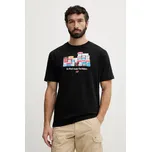 New Balance tričko mužské bavlněné Boxes MT61H0DXBK černá 99X, vel. L