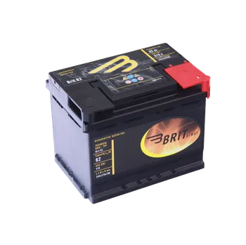 Autobaterie Autobaterie BRIT Hiway 62 Ah (Autobaterie pro vozidla bez systému start stop.)