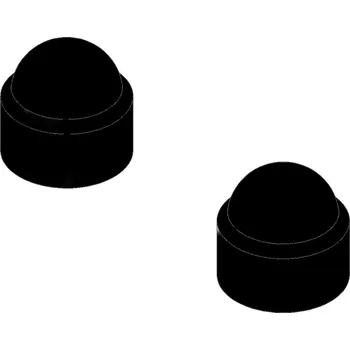 Příslušenství ke střešnímu nosiči Thule Nut Cap M6, Black TH1500054828