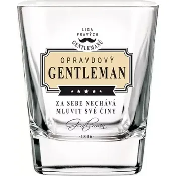 Sklenice Sklenice na whisky Opravdový gentleman