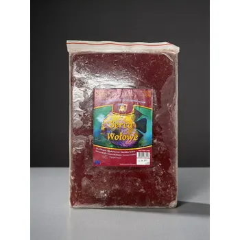 Krmivo pro rybičky HOVĚZÍ SRDCE 1000G MRAŽENÉ