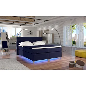 Ložnice ELTAP Manželská postel ALEX BOXSPRINGS 160x200 (Ontario 81)