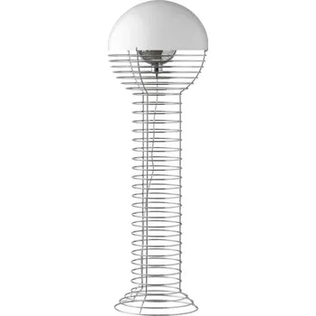 Stojací lampa Verpan Stojací lampa Wire, chrome/white