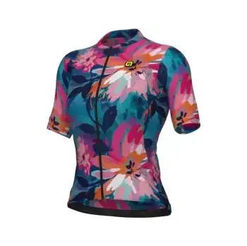 cyklistický dres Alé PR-E Jardin dámský dres krátký rukáv Multicolor vel. L