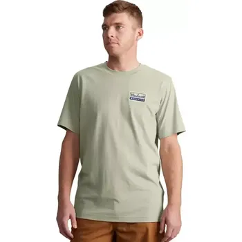 Oblečení a móda CARHARTT Script S/S Patch t-shirt sage vel. L