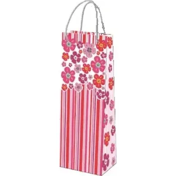 Obálka ARIA Dárková taška na lahev červená