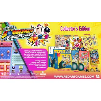 Hra pro Nintendo Super Bomberman Collection Collectors Edition (Switch)