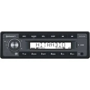 Autorádio Continental TR311U-WH Autorádio 1DIN AUX MP3 USB Retro Klasické