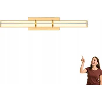 Nástěnné svítidlo Nástěnné svítidlo Zuma Line zlaté s integrovaným LED zdrojem 8 W