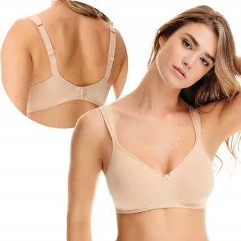 Podprsenka Spiman podprsenka měkká béžová velikost 75C
