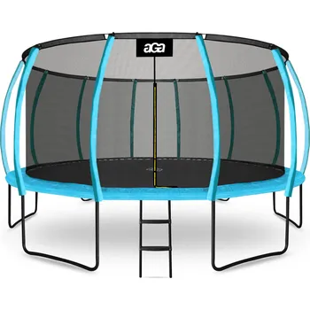 Sport Aga SPORT EXCLUSIVE Trampolína 500 cm Světle modrá + ochranná síť + žebřík