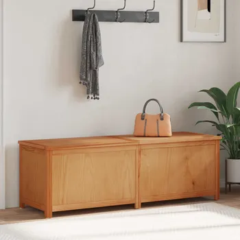 Policová skříň Úložná krabice Přírodní Dřevěný materiál