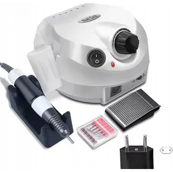 BRUSKA NA NEHTY MANIKÚRA PEDIKÚRA GEL HYBRID 65W SILNÁ + FRÉZY SADA