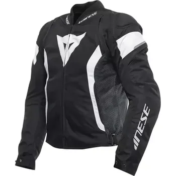 Dainese AVRO 5 TEX JACKET BLACK/WHITE vel. 54