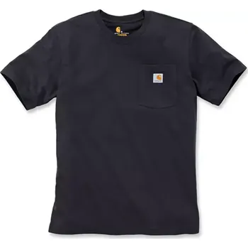 Oblečení a móda Tričko CARHARTT WORKWEAR POCKET S/S BLACK
