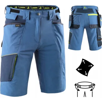 Pracovní obuv ELASTICKÉ KRAŤASY PÁNSKÉ PRACOVNÍ ŠORTKY CXS NAOS 56