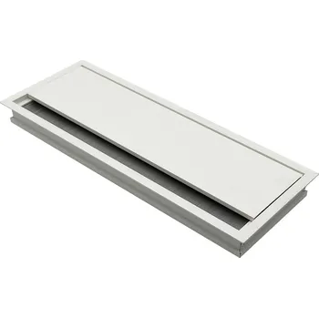 ASA 04002200006 EXIT EDGE Kabelová průchodka, 120x320x25mm, bílá