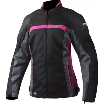 Moto bunda Dámská bunda na moto XRC Pill WTP ladies jacket blk/pink vel. 2XL