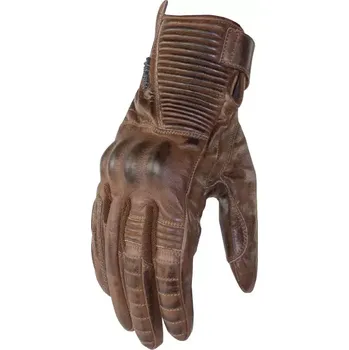 Moto oblečení Dámské rukavice na motorku Trilobite Café brown vel. XS