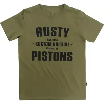 Pánské tričko Rusty Pistons RPTSM94 Irwindale khaki triko vel. 3XL