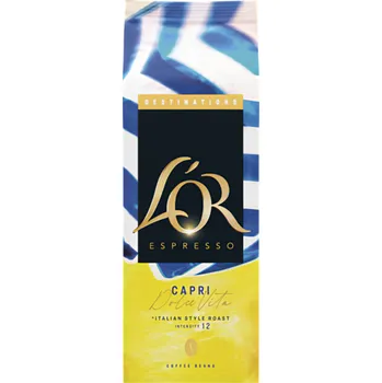Káva L'OR Capri zrnková káva 500g
