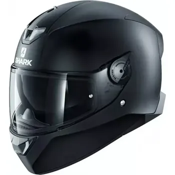 Helma na motorku Shark HE4904E KMA XL SKWAL 2 BLANK MAT WHT LED Black Mat