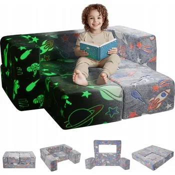 Pohovka Pohovka Vevor 100 x 20 cm, látka typu vločka, šedá