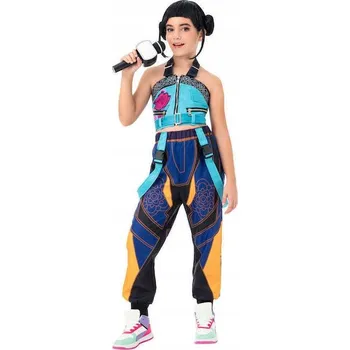 Karnevalový kostým Demon Hunters K-POP STAR Zoey Kostým pro děti 7-8 let, velikost 122-128 cm