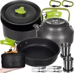 Kempingová sada nádobí TRIZAND, 18dílná