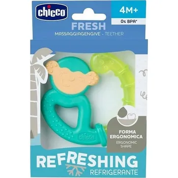 CHICCO Chladicí kousátko s vodou Měkká opička 4m+