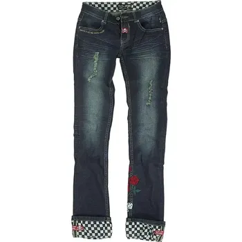Dámské džíny Dámské džíny Rusty Pistons RPTRW12 Monroe blue
