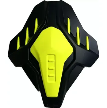 Helma na motorku XRC top vent black/yellow fluo