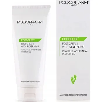 Kosmetika na nohy Podopharm krém na nohy s ionty stříbra 100ml proti plísním a nadměrnému pocení