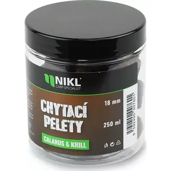 Nikl Chytací pelety Calanus & Krill 250ml - Průměr 18mm