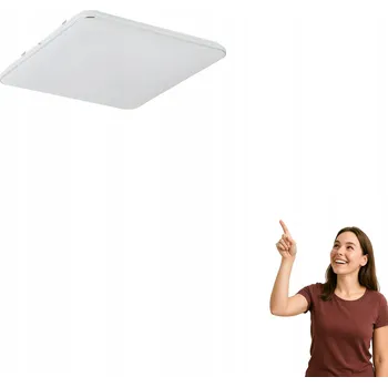 Kulatý Stropní Svítidlo Zuma Line 53 x 53 cm bílá