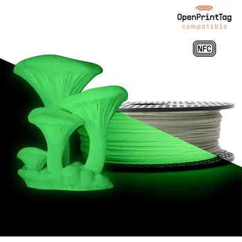 Filament Prusament PETG Ultraglow Green 800g (NFC)