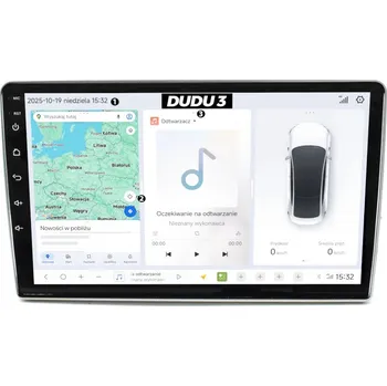 Autorádio AUTORÁDIO S CARPLAY A ANDROID AUTO TOYOTA YARIS 2005-2011 QLED 4/64GB