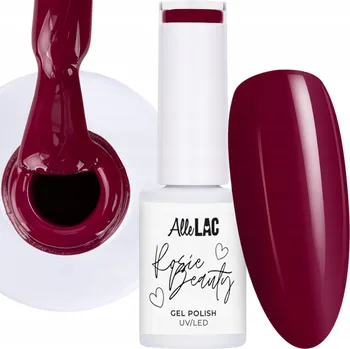 Lak na nehty Hybridní lak ALLELAC 6g LED/UV Gel Polish Rosie Beauty Bite Fialový